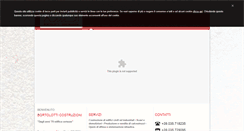 Desktop Screenshot of bortolotticostruzionisrl.com